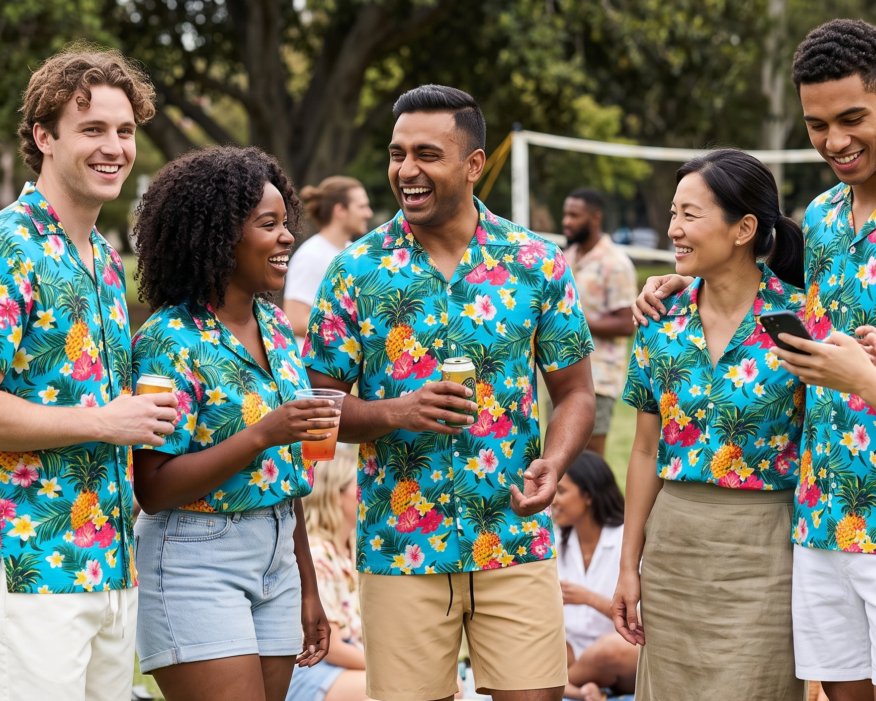 Hawaiian & Christmas Shirts for Corporate Events