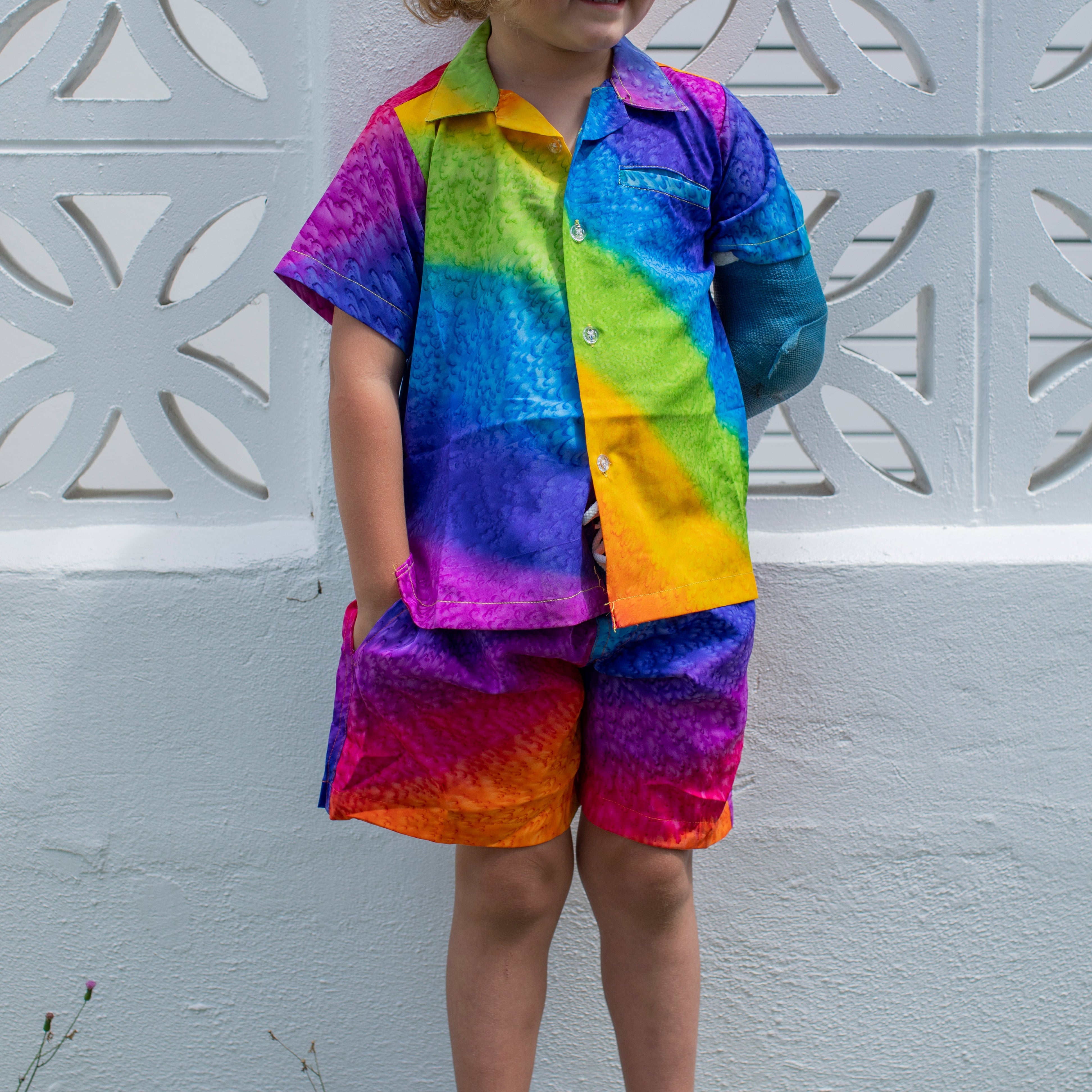 Rainbow Kids Shorts