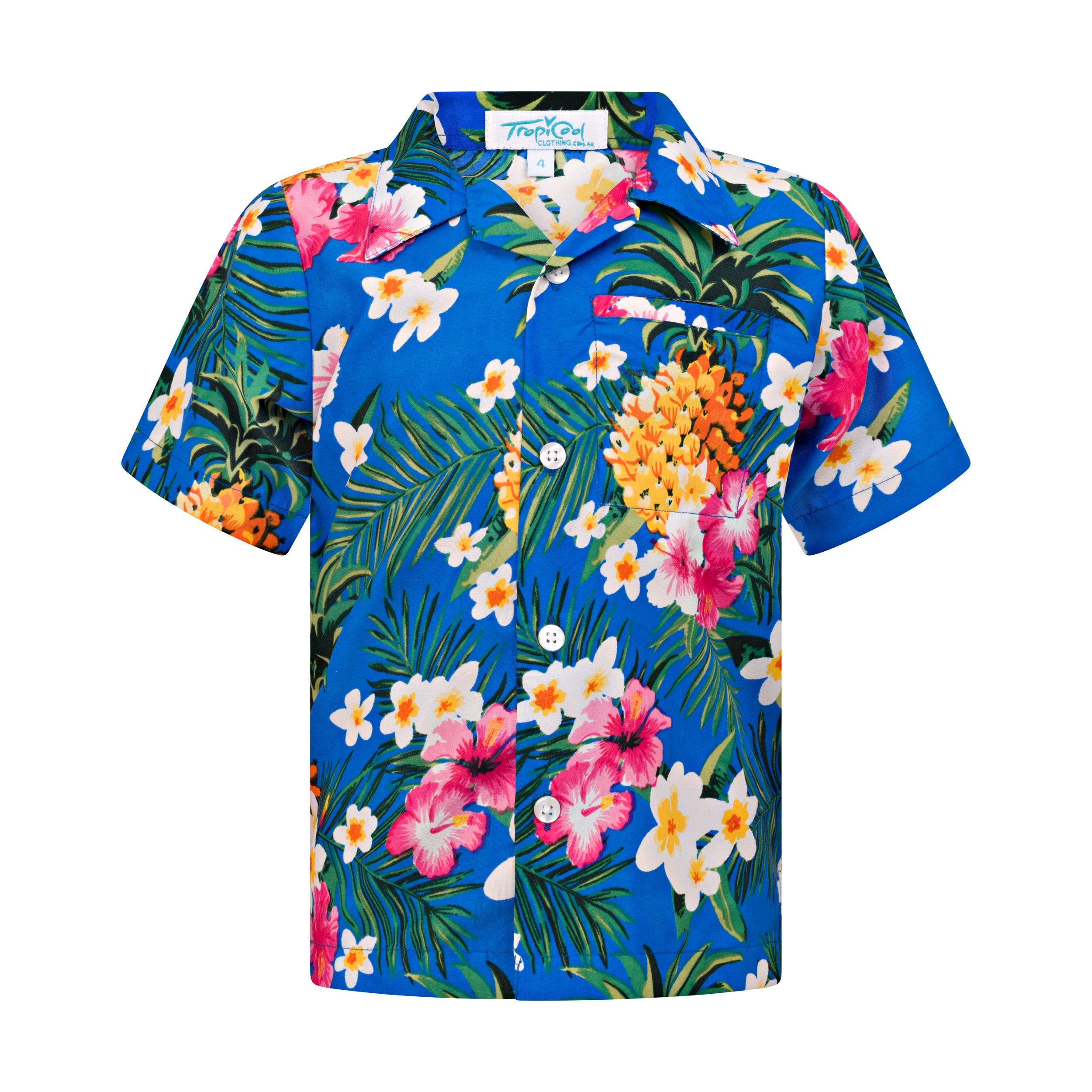 Aloha Blue Kids Shirt