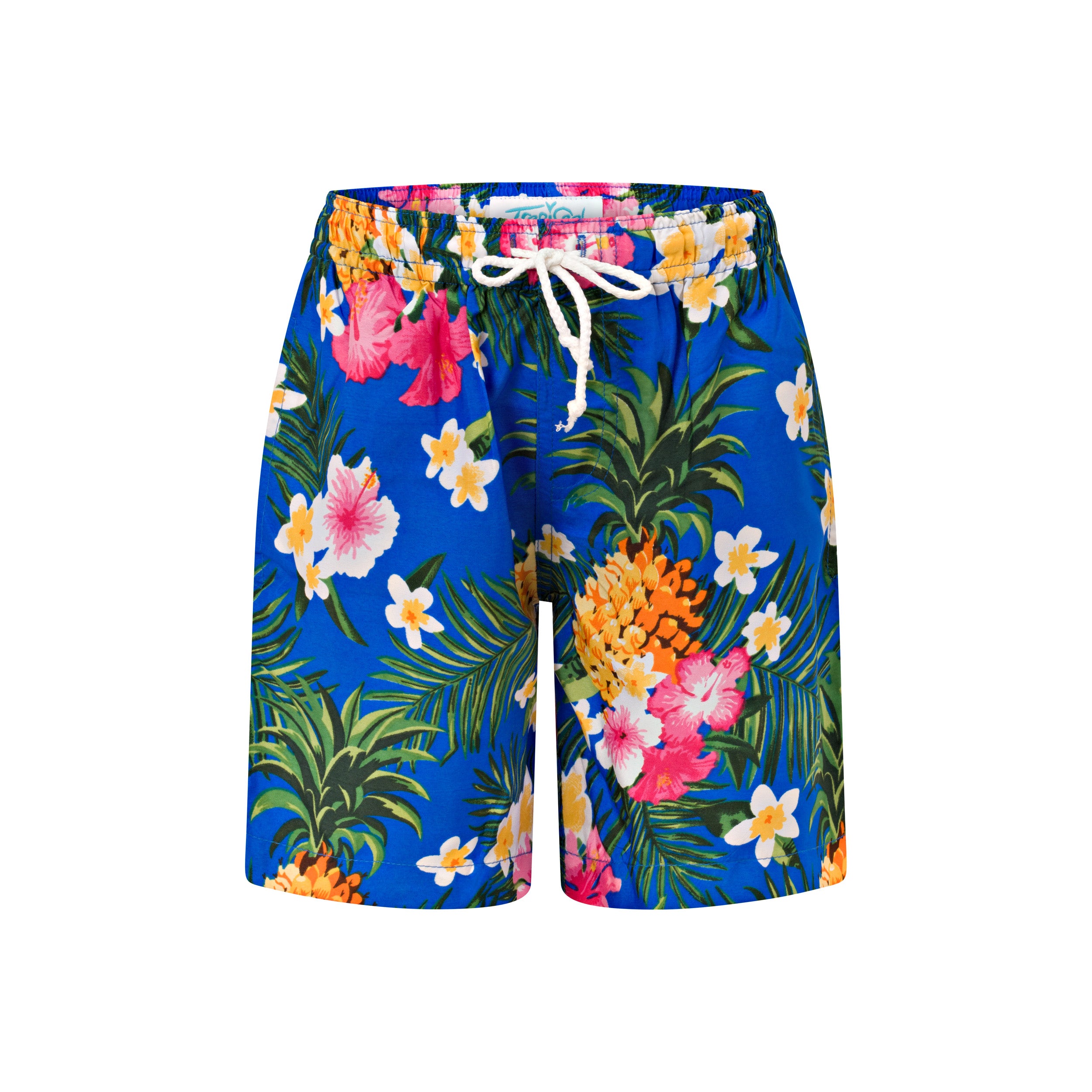 Aloha Blue Kids Shorts