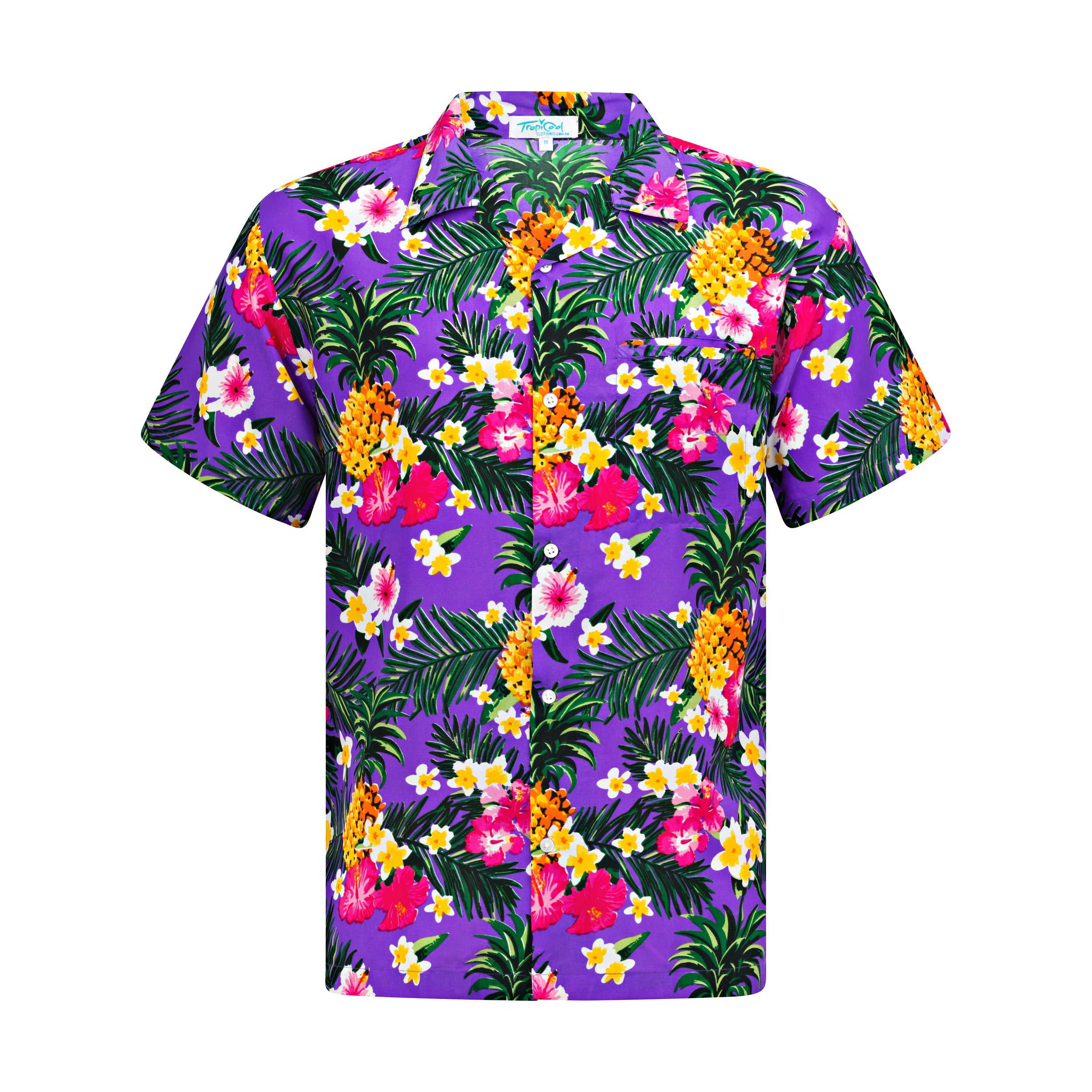 Aloha Purple Adult Shirt