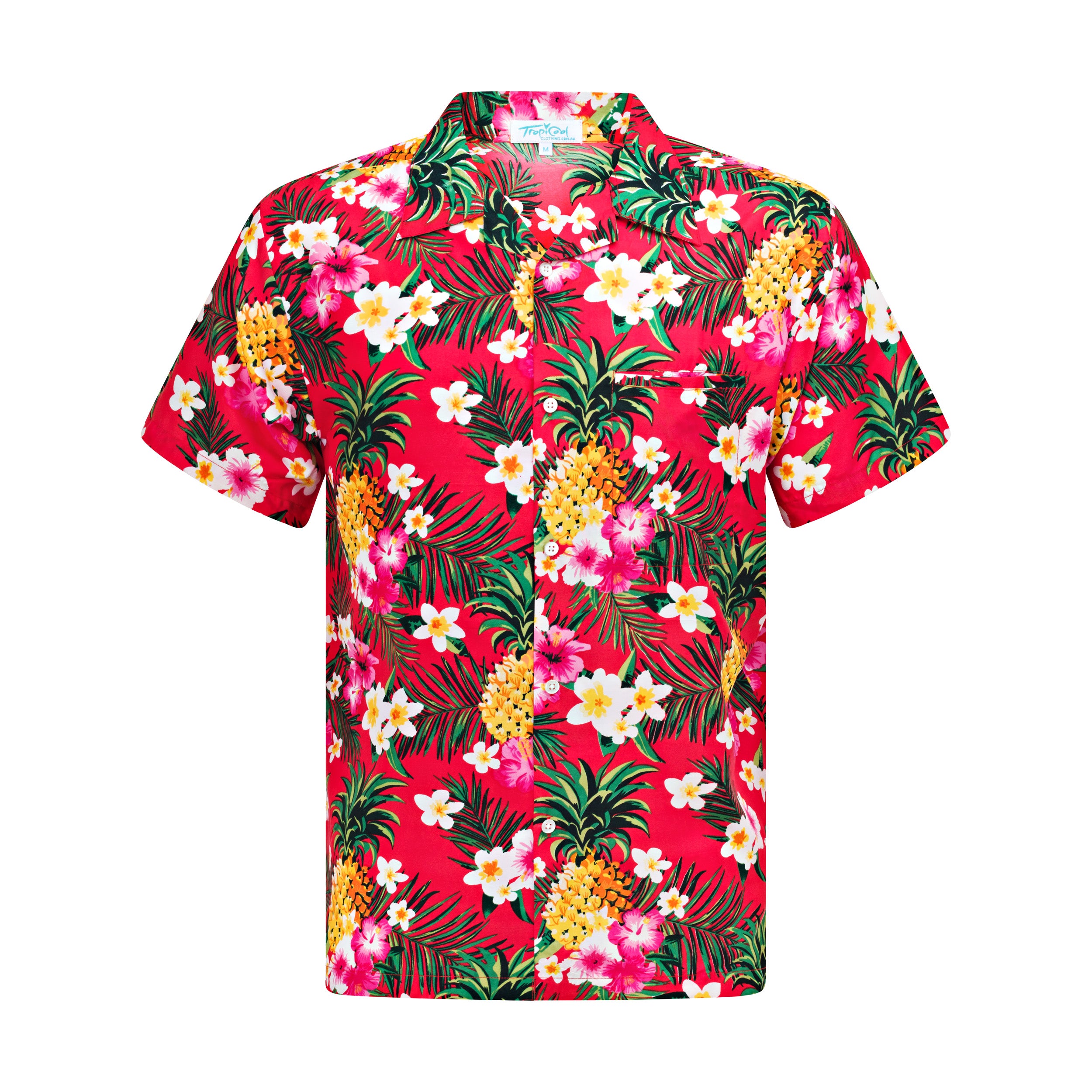 Aloha Red Adult Shirt
