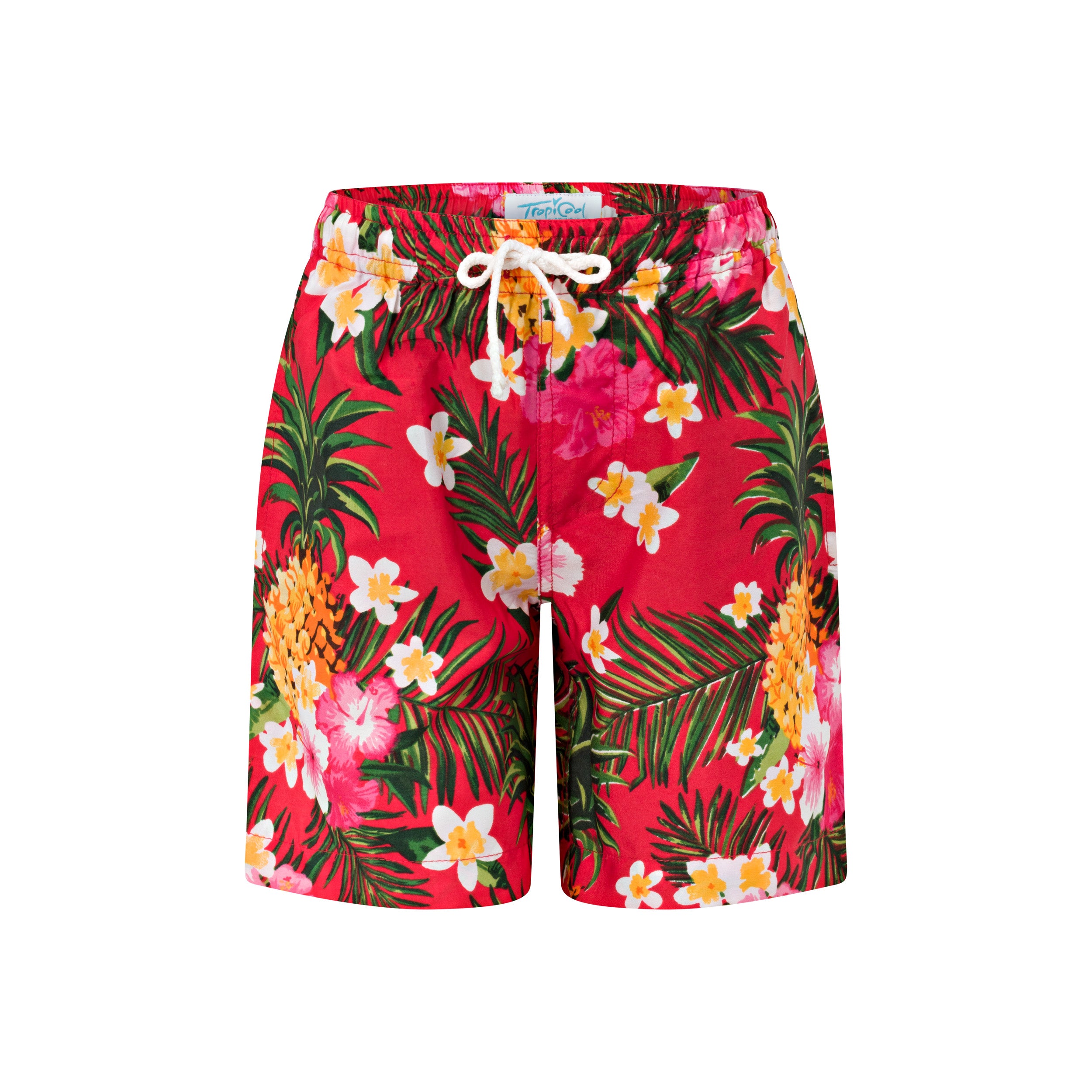 Aloha Red Kids Shorts