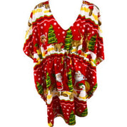 Happy Santa Red Kaftan