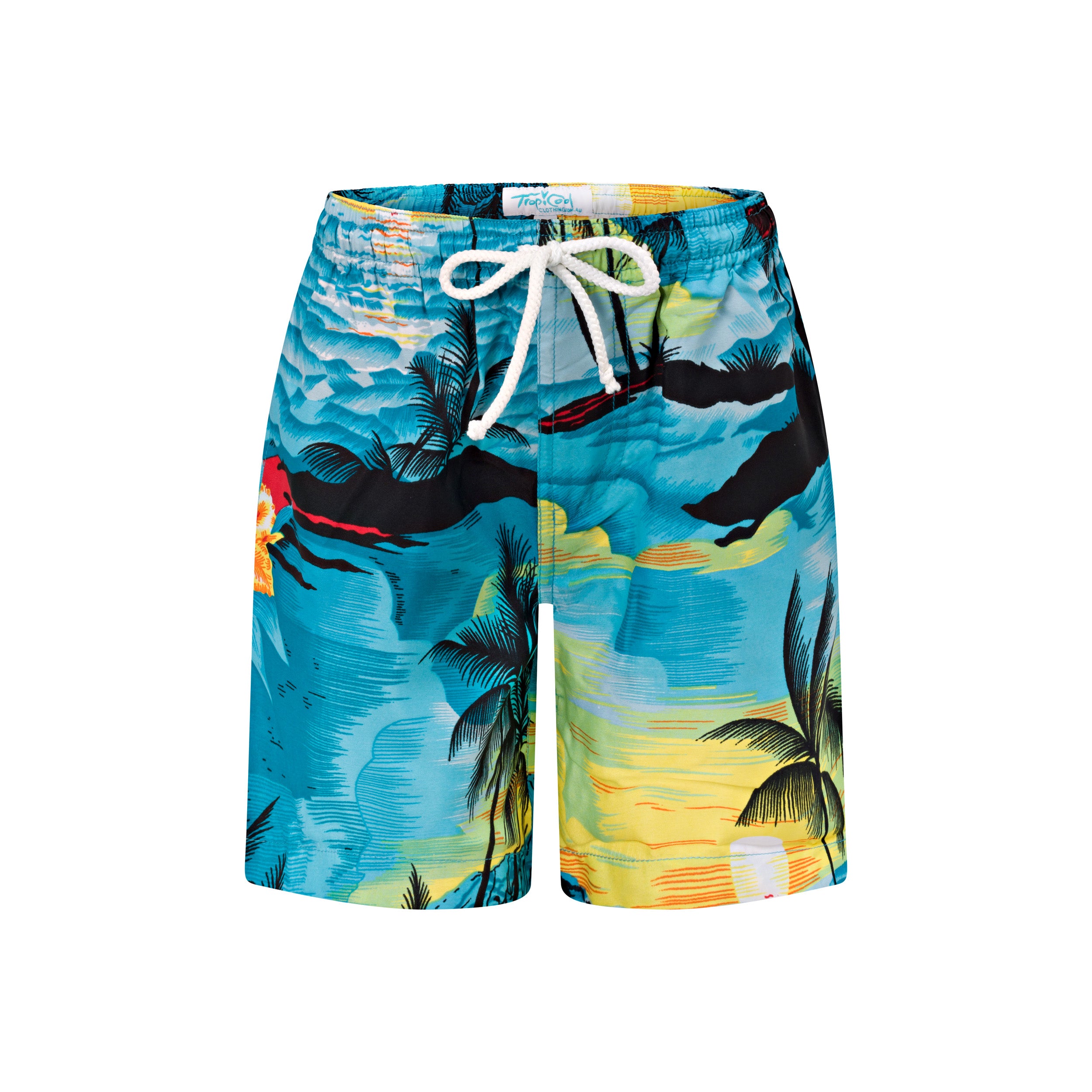 Sunset Blue Kids Shorts