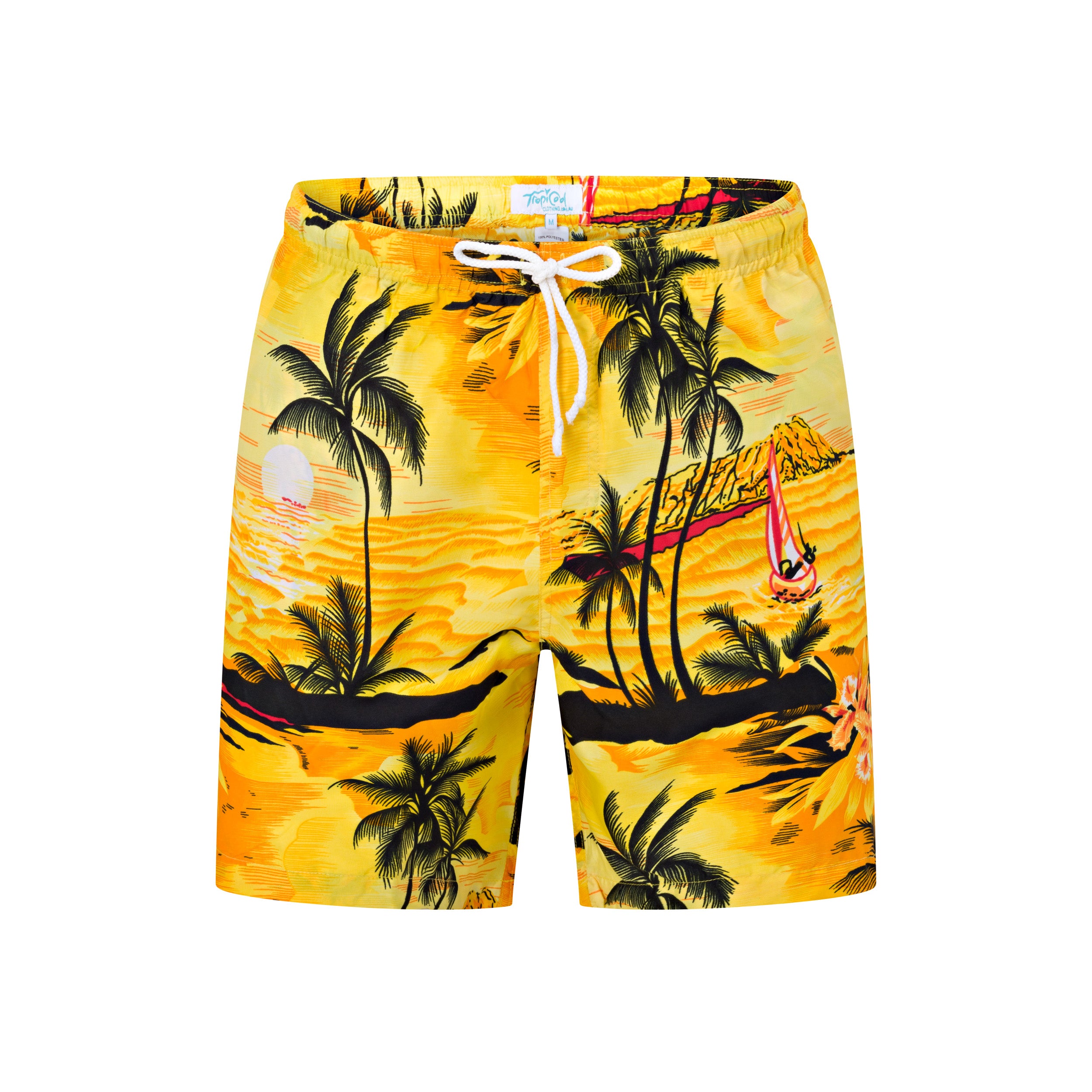 Sunset Yellow Adult Shorts