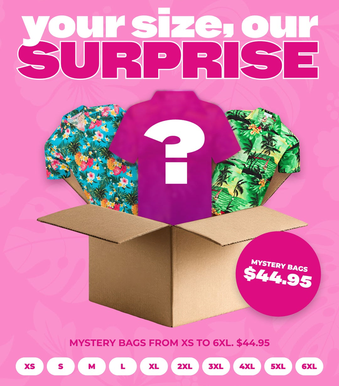 Tropicool Mystery Bag - 4 Hawaiian Items