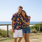 Aloha Navy Adult Shirt