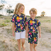 Aloha Navy Kids Shirt