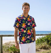 Aloha Navy Adult Shirt