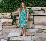 Aloha Turquoise Adult Isla Dress