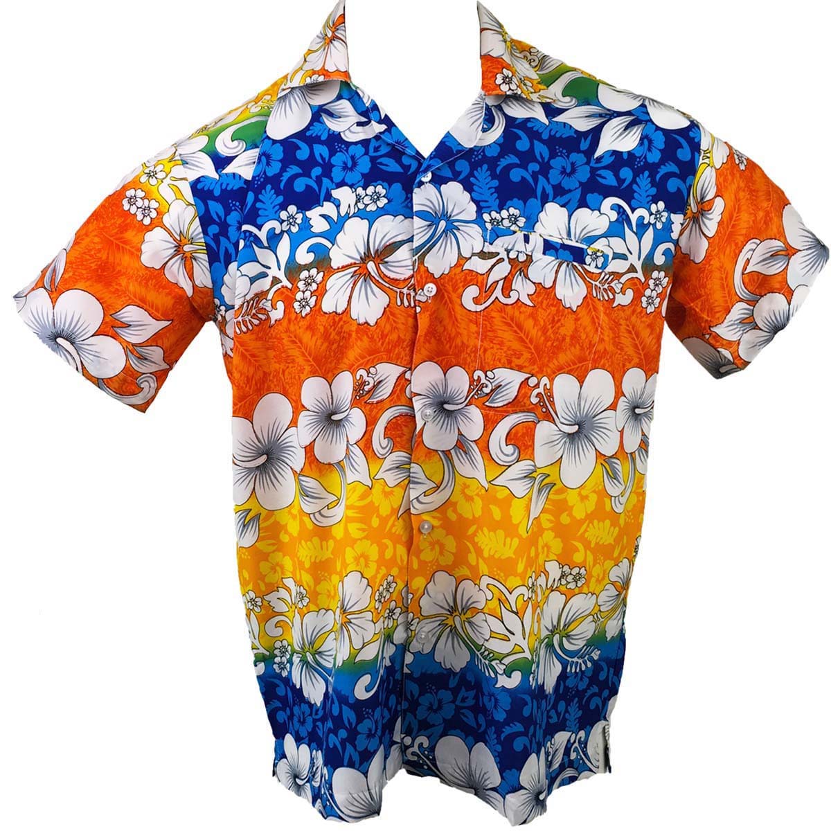 Hibiscus Blue Adult Shirt