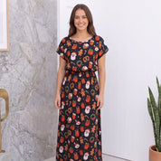 The JingleVerse Christmas Adult Maxi Celine Dress
