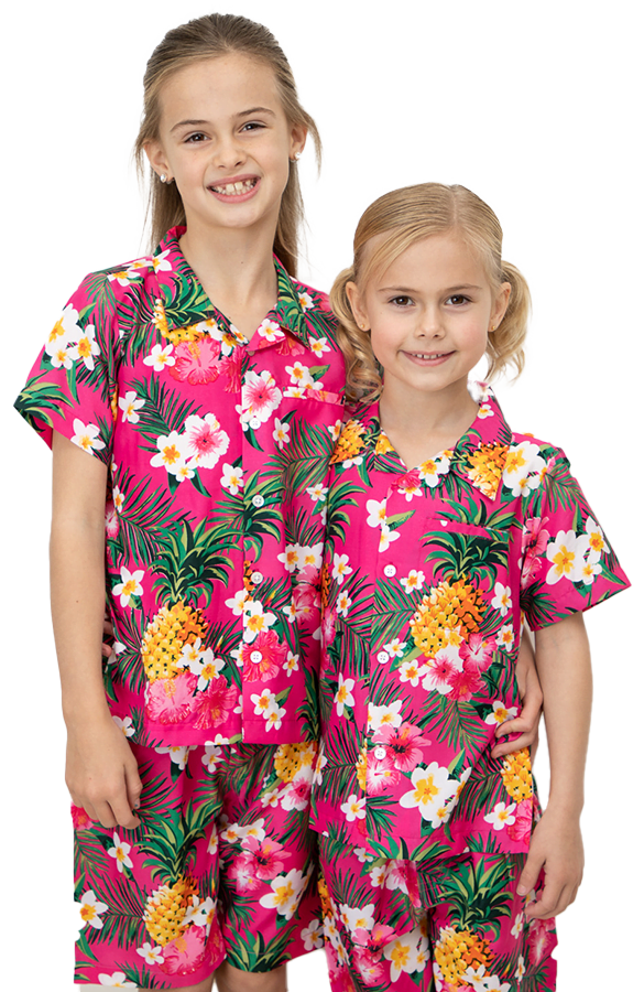 Aloha Pink Kids Shirt