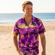 Sunset Purple Adult Shirt