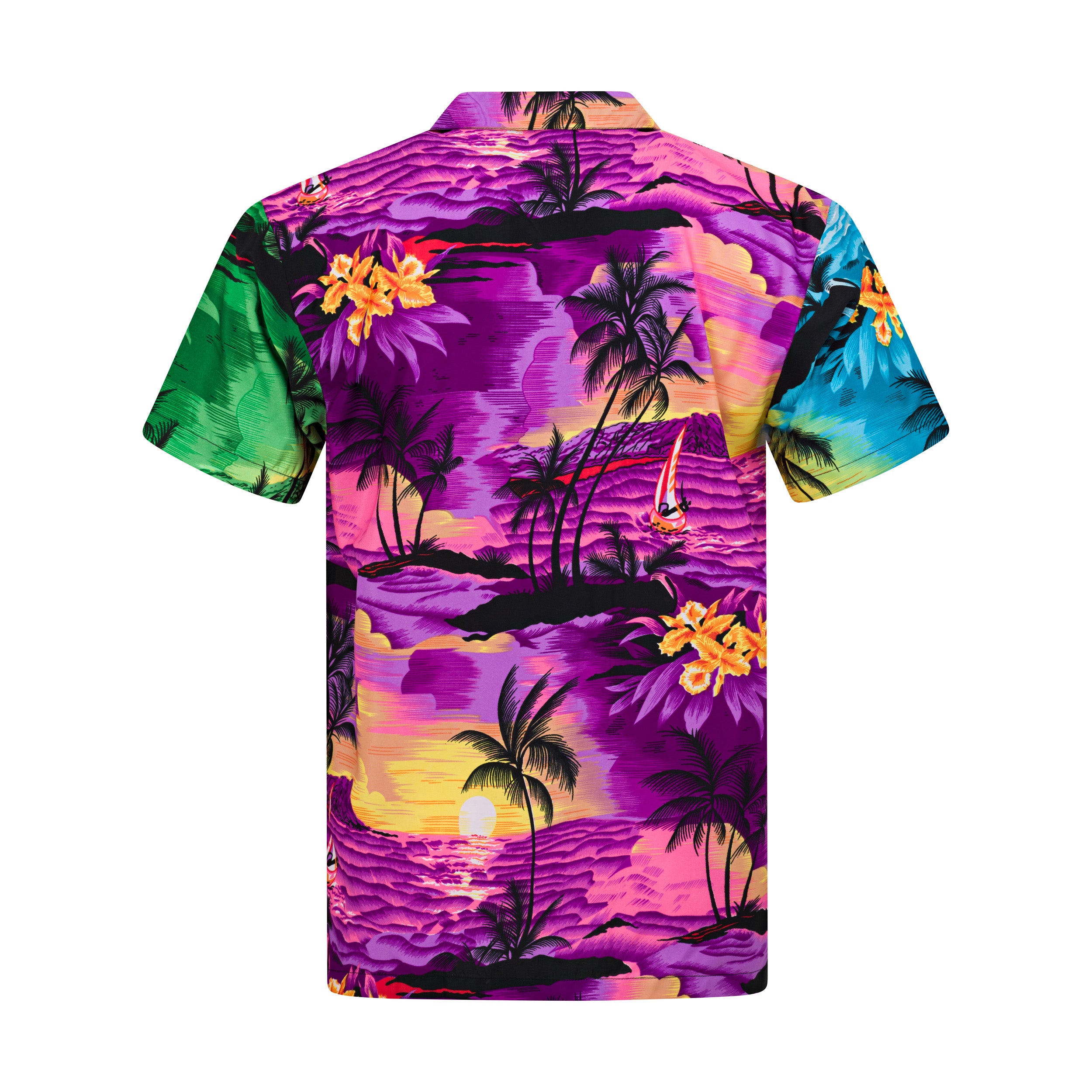 Sunset Patchwork Adult Shirt