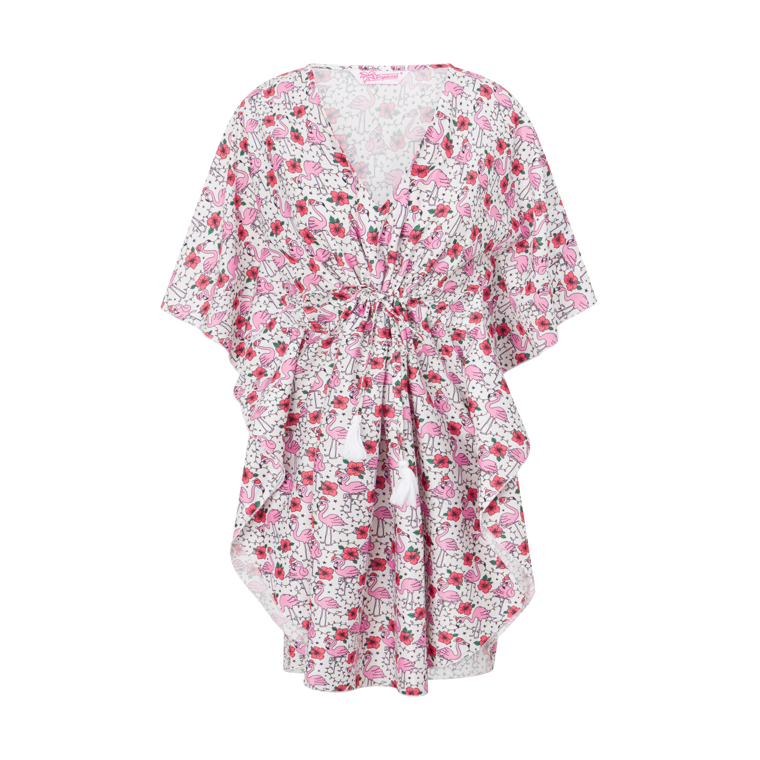 Christmas Flamingo Kaftan