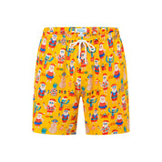 Santa Beach Shirt Holiday and Shorts - Set