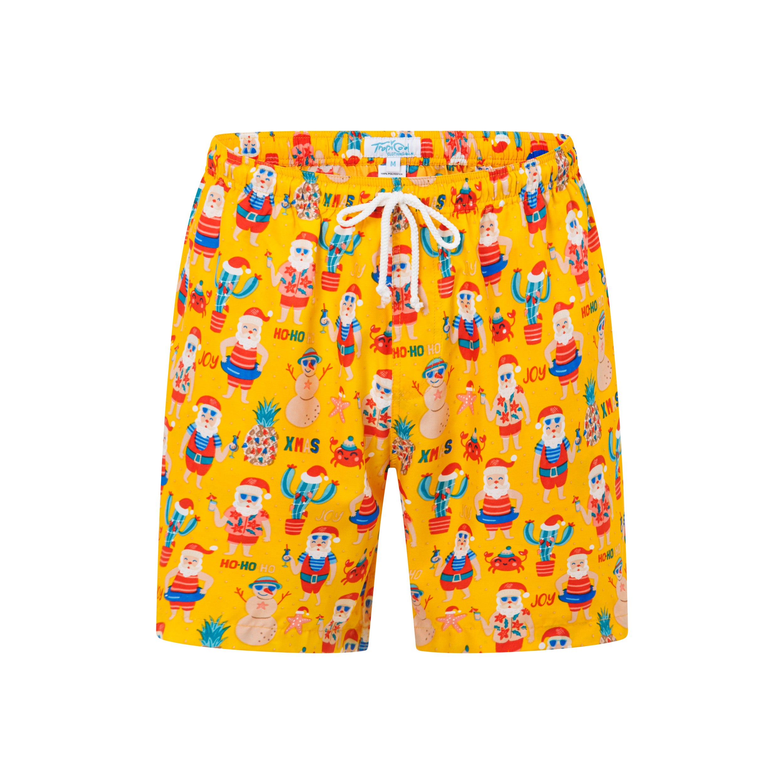 Santa Beach Shirt Holiday and Shorts - Set