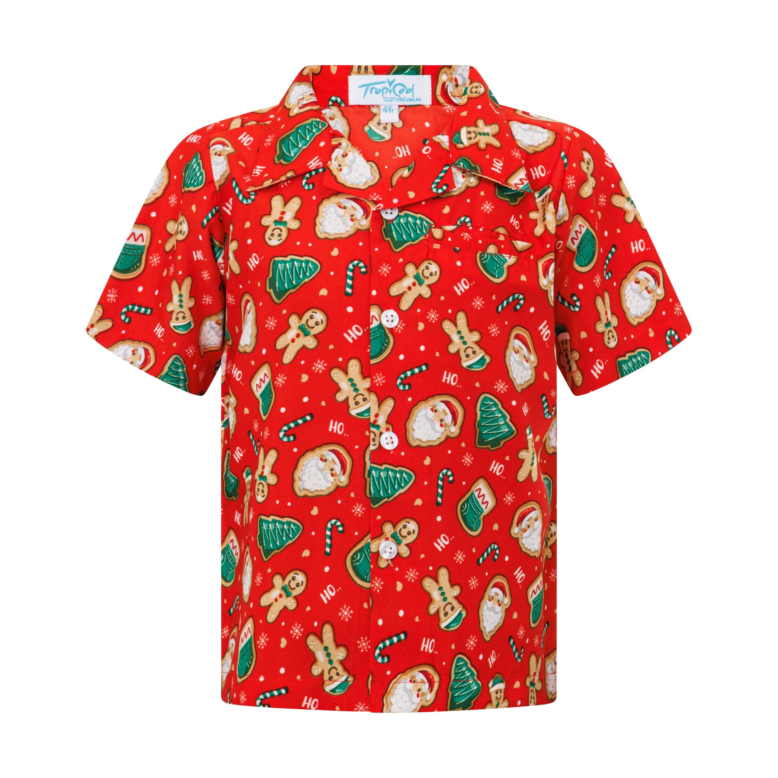 Gingerbread Jest Christmas Kids Shirts