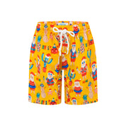 Santa Beach Holiday Kids Shirt and Shorts