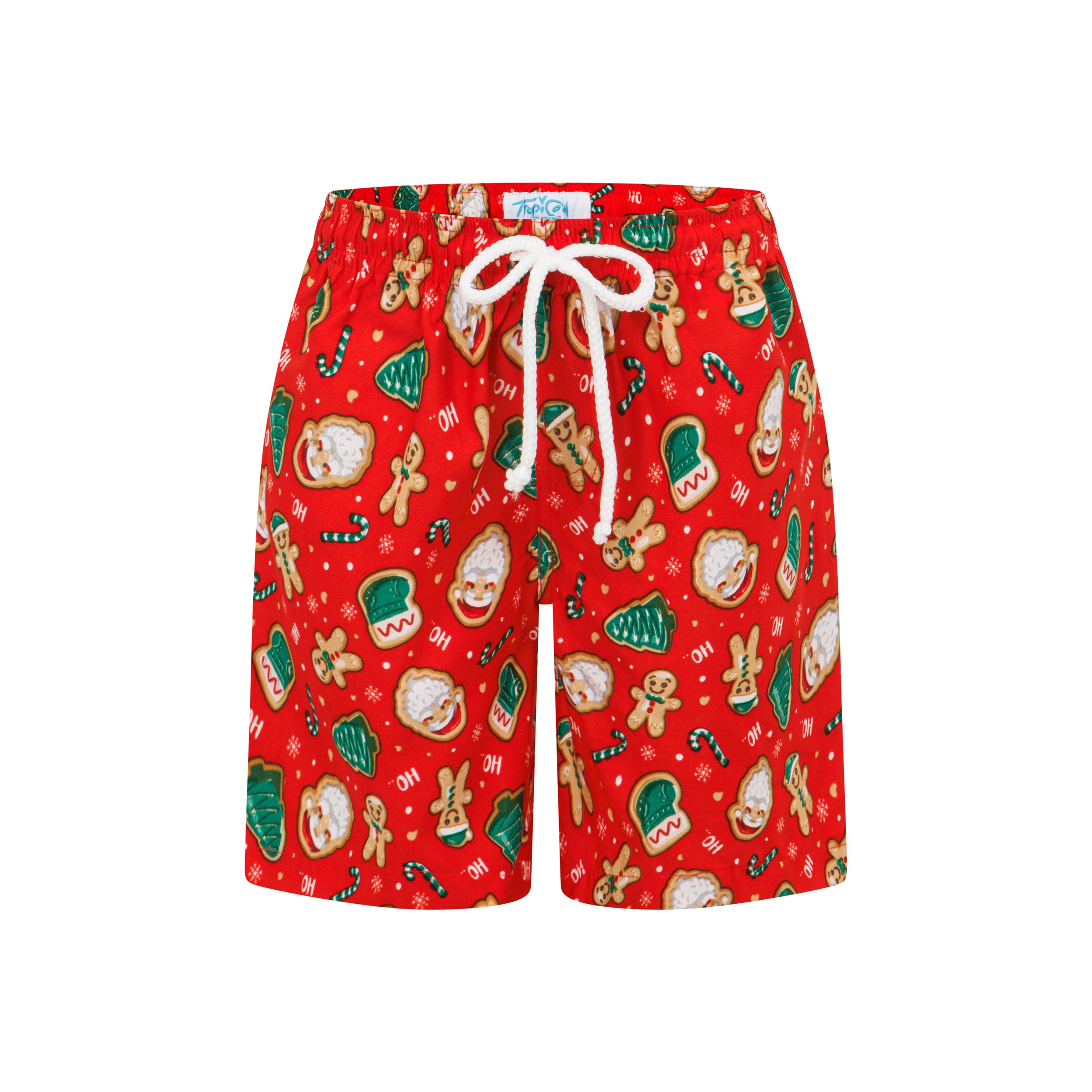 Gingerbread Jest Christmas Kids Shorts